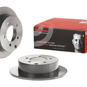 Brembo Brake Rotor, Solid, One Piece Design, Wheel Bolt Pattern 5 X 114.3 Millimeter – 08A11471C02