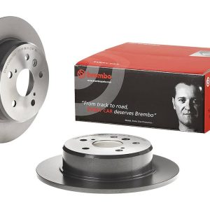 Brembo Brake Rotor, Solid, One Piece Design, Wheel Bolt Pattern 5 X 114.3 Millimeter – 08A15011C02