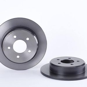Brembo Brake Rotor, Solid, One Piece Design, Wheel Bolt Pattern 5 X 114.3 Millimeter – 08A35111C02