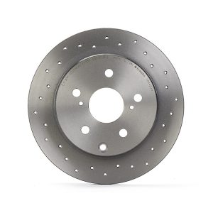 Brembo Brake Rotor, Xtra, Solid Cross Drilled, One Piece Design, Wheel Bolt Pattern 5 X 114.3 Millimeter – 08A4291XC02