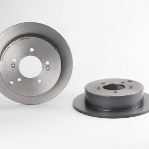 Brembo Brake Rotor, Solid, One Piece Design, Wheel Bolt Pattern 5 X 114.3 Millimeter – 08A44611C02