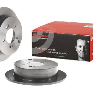 Brembo Brake Rotor, Solid, One Piece Design, Wheel Bolt Pattern 5 X 114.3 Millimeter – 08A44611C02