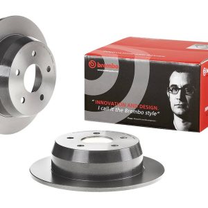 Brembo Brake Rotor, Solid, One Piece Design, Wheel Bolt Pattern 5 X 127 Millimeter – 08A53311C02