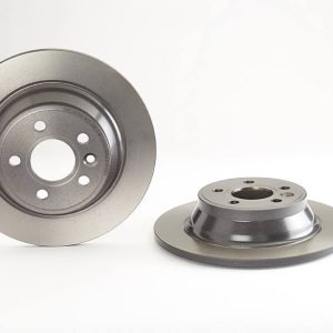 Brembo Brake Rotor, Solid, One Piece Design, Wheel Bolt Pattern 5 X 108 Millimeter – 08A53611C02