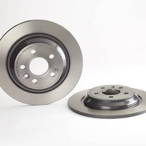 Brembo Brake Rotor, Solid, One Piece Design, Wheel Bolt Pattern 5 X 107.95 Millimeter – 08A53711C02