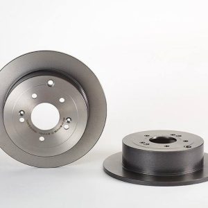 Brembo Brake Rotor, Solid, One Piece Design, Wheel Bolt Pattern 5 X 114.3 Millimeter – 08A60011C02