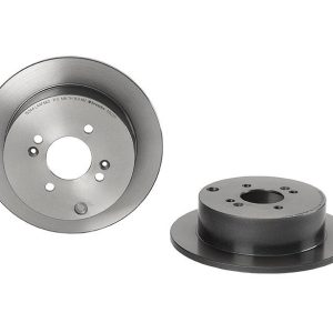 Brembo Brake Rotor, Solid, One Piece Design, Wheel Bolt Pattern 4 X 100 Millimeter – 08A60211C02