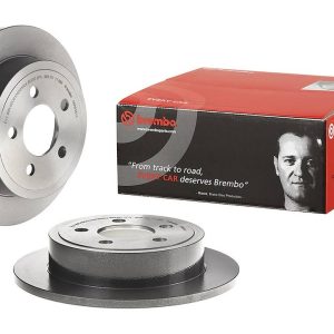 Brembo Brake Rotor, Solid, One Piece Design, Wheel Bolt Pattern 5 X 114.3 Millimeter – 08A63611C02