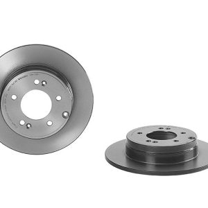 Brembo Brake Rotor, Solid, One Piece Design, Wheel Bolt Pattern 5 X 114.3 Millimeter – 08A70811C02