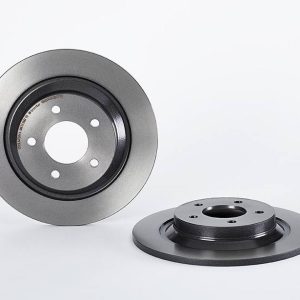 Brembo Brake Rotor, Solid, One Piece Design, Wheel Bolt Pattern 5 X 114.3 Millimeter – 08A71111C02
