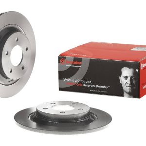 Brembo Brake Rotor, Solid, One Piece Design, Wheel Bolt Pattern 5 X 114.3 Millimeter – 08A71111C02