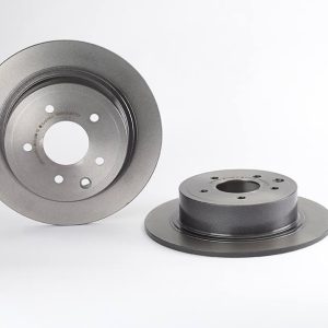 Brembo Brake Rotor, Solid, One Piece Design, Wheel Bolt Pattern 5 X 114.3 Millimeter – 08A71511C02