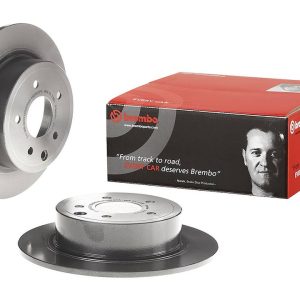 Brembo Brake Rotor, Solid, One Piece Design, Wheel Bolt Pattern 5 X 114.3 Millimeter – 08A71511C02