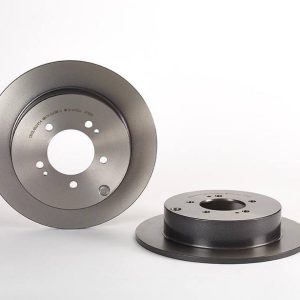 Brembo Brake Rotor, Solid, One Piece Design, Wheel Bolt Pattern 5 X 114.3 Millimeter – 08A75511C02