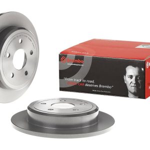 Brembo Brake Rotor, Solid, One Piece Design, Wheel Bolt Pattern 5 X 127 Millimeter – 08A86311C02