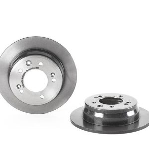Brembo Brake Rotor, Solid, One Piece Design, Wheel Bolt Pattern 5 X 114.3 Millimeter – 08A86911C02