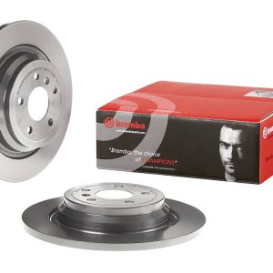 Brembo Brake Rotor, Solid, One Piece Design, Wheel Bolt Pattern 5 X 112 Millimeter – 08A95711C02
