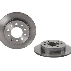 Brembo Brake Rotor, Solid, One Piece Design, Wheel Bolt Pattern 5 X 114.3 Millimeter – 08B02711C02