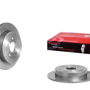 Brembo Brake Rotor, Solid, One Piece Design, Wheel Bolt Pattern 5 X 100 Millimeter – 08B02911C02