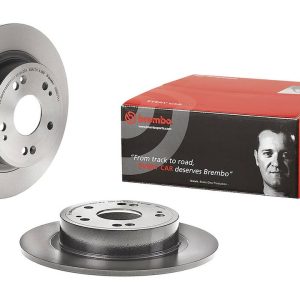 Brembo Brake Rotor, Solid, One Piece Design, Wheel Bolt Pattern 5 X 114.3 Millimeter – 08B27111C02