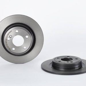 Brembo Brake Rotor, Solid, One Piece Design, Wheel Bolt Pattern 5 X 112 Millimeter – 08B34841C02