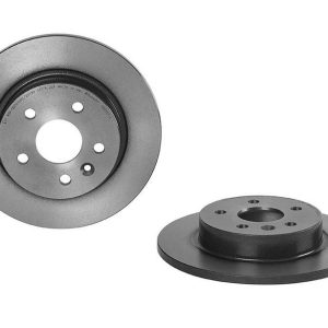 Brembo Brake Rotor, Solid, One Piece Design, Wheel Bolt Pattern 5 X 105 Millimeter – 08B35711C02