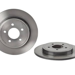 Brembo Brake Rotor, Solid, One Piece Design, Wheel Bolt Pattern 5 X 114.3 Millimeter – 08B41211C02