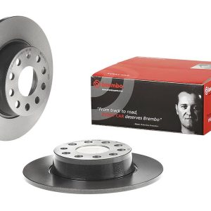 Brembo Brake Rotor, Solid, One Piece Design, Wheel Bolt Pattern 5 X 112 Millimeter – 08B41311C02