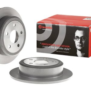 Brembo Brake Rotor, Solid, One Piece Design, Wheel Bolt Pattern 5 X 127 Millimeter – 08B52921C02