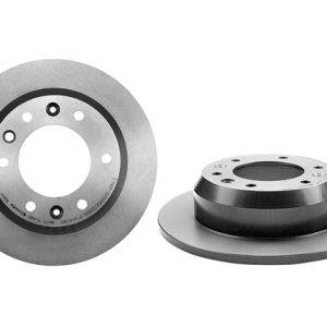 Brembo Brake Rotor, Solid, One Piece Design, Wheel Bolt Pattern 6 X 139.7 Millimeter – 08B56111C02