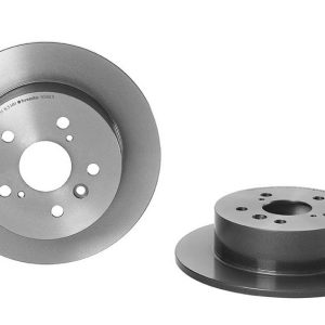 Brembo Brake Rotor, Solid, One Piece Design, Wheel Bolt Pattern 5 X 114.3 Millimeter – 08B56611C02