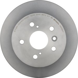 Brembo Brake Rotor, Prime, Solid, One Piece Design, Wheel Bolt Pattern 5 X 114.3 Millimeter – 08B56621C02