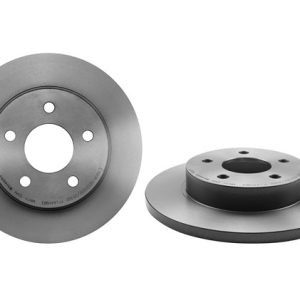 Brembo Brake Rotor, Solid, One Piece Design, Wheel Bolt Pattern 5 X 110 Millimeter – 08B60011C02