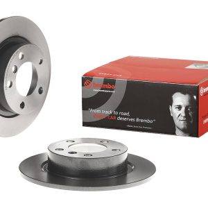 Brembo Brake Rotor, Solid, One Piece Design, Wheel Bolt Pattern 5 X 120 Millimeter – 08B64911C02