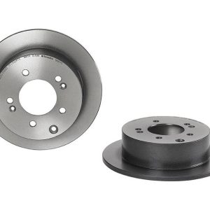 Brembo Brake Rotor, Solid, One Piece Design, Wheel Bolt Pattern 5 X 114.3 Millimeter – 08B66711C02