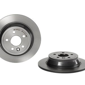 Brembo Brake Rotor, Solid, One Piece Design, Wheel Bolt Pattern 5 X 107.95 Millimeter – 08B80411C02