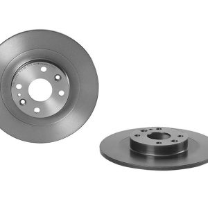 Brembo Brake Rotor, Solid, One Piece Design, Wheel Bolt Pattern 4 X 100 Millimeter – 08C13511C02