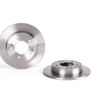 Brembo Brake Rotor, Solid, One Piece Design, Wheel Bolt Pattern 4 X 100 Millimeter – 08C17210C02