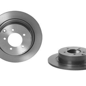 Brembo Brake Rotor, Solid, One Piece Design, Wheel Bolt Pattern 5 X 114.3 Millimeter – 08C24711C02