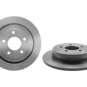 Brembo Brake Rotor, Solid, One Piece Design, Wheel Bolt Pattern 5 X 114.3 Millimeter – 08C27611C02