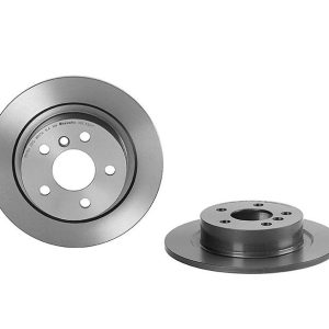 Brembo Brake Rotor, Solid, One Piece Design, Wheel Bolt Pattern 5 X 112 Millimeter – 08C35211C02