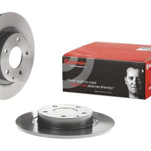 Brembo Brake Rotor, Solid, One Piece Design, Wheel Bolt Pattern 5 X 114.3 Millimeter – 08C42311C02