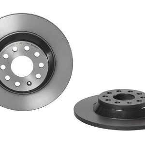 Brembo Brake Rotor, Solid, One Piece Design, Wheel Bolt Pattern 5 X 112 Millimeter – 08C50111C02