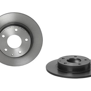 Brembo Brake Rotor, Solid, One Piece Design, Wheel Bolt Pattern 5 X 114.3 Millimeter – 08C65311C02