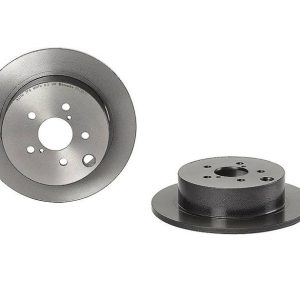Brembo Brake Rotor, Solid, One Piece Design, Wheel Bolt Pattern 5 X 100 Millimeter – 08C66111C02