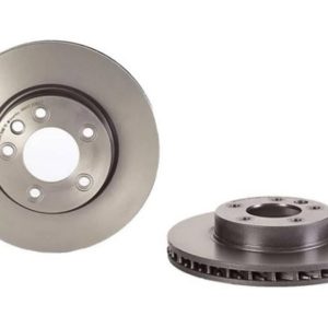 Brembo Brake Rotor, Solid, One Piece Design, Wheel Bolt Pattern 5 X 112 Millimeter – 08C74511C02