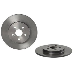 Brembo Brake Rotor, Solid, One Piece Design, Wheel Bolt Pattern 5 X 100 Millimeter – 08D41611C02