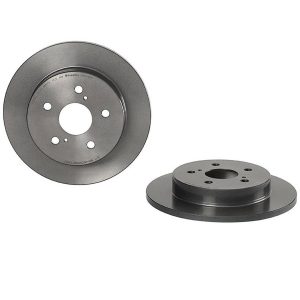 Brembo Brake Rotor, Solid, One Piece Design, Wheel Bolt Pattern 5 X 114.3 Millimeter – 08D41811C02