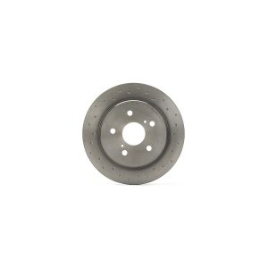 Brembo Brake Rotor, Xtra, Solid Cross Drilled, One Piece Design, Wheel Bolt Pattern 5 X 114.3 Millimeter – 08D4181XC02