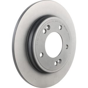 Brembo Brake Rotor, Prime, Solid, One Piece Design, Wheel Bolt Pattern 5 X 114.3 Millimeter – 08D44511C02